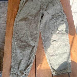 Zara Kids Green Corduroy Trousers